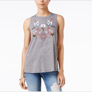 Anthropologie Carbon Copy NWOT Women’s split back tank top XL